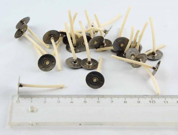 Teelichtdocht lang, 5 Stck.