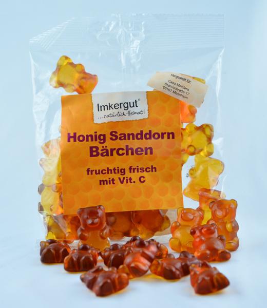 Honig-Sanddorn-Bärchen